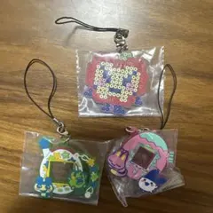 たまごっち　一番くじ　F賞　きらきらラバーチャーム　3種セット