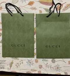 GUCCI 手提げ袋　2枚セット