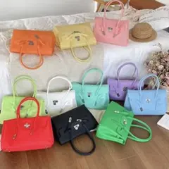 jelly bagミニ イエロー Jelly firkin透明バッグゼリーバッグ | Mercari
