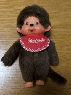 Sekiguchi モンチッチ ぬいぐるみ 昭和レトロ 赤 スタイ - メルカリ