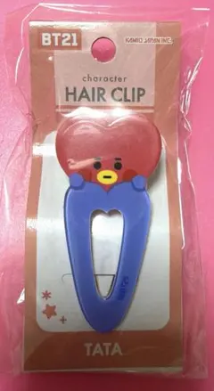 【新品】BT21 TATA ヘアクリップ
