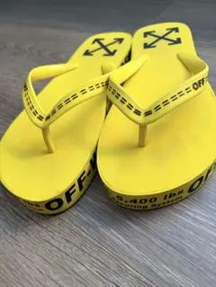 OFF-WHITE イエロー ビーチサンダルのサムネイル
