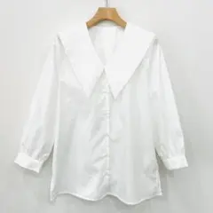 U248-13【未使用 タグ付き】a.v.v　ブラウス XS　白