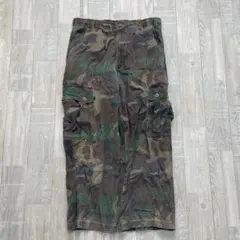 vintage y2k 迷彩バギーパンツ バギーカーゴパンツ 色味◎