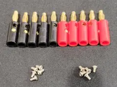 【新品未使用】バナナプラグ　４ｍｍ　１０本セットのサムネイル