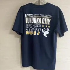 glimmer FUKUOKA CITY Tシャツ ネイビー Lのサムネイル