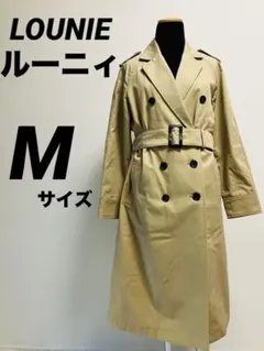 LOUNIEルーニィ ベージュ トレンチコート