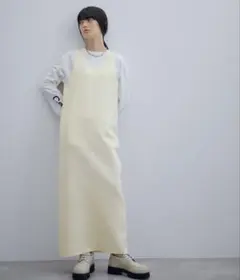 ADAM ET ROPE' ニットジャンパースカート