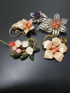 ブローチまとめ売り