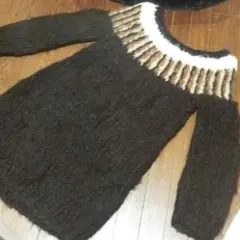 クリスチャンワイナンツ アルパカ ビッグシルエット ニット ワンピ