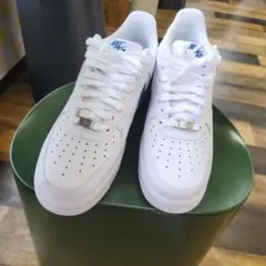 NIKE Air Force 1 ローカット ホワイト ブルーのサムネイル