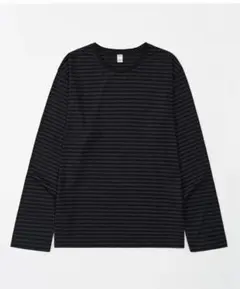 ボーダー長袖カットソー