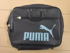 PUMA エナメルバッグ 手提げ トートバッグのサムネイル