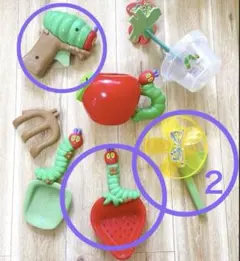 ハッピーセット　はらぺこあおむし　3種4個まとめ売り