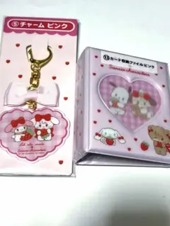 2点 mikko lilalamode 当たりくじ チャーム カード収納ファイル