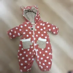 Chocolat Crème ピンク水玉アウター 80