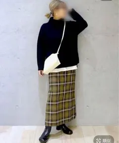 【未使用新品】レプシィム☆機能性チェックスカート