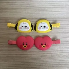 BT21 ヘアクリップ タタ、チミー