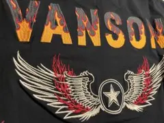 新品vansonスカル✖️クロスピストン✖️ vansonロゴSP USED風 - メルカリ