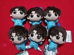 新品未使用タグ付き！TWS ちびぐるみ ぬいぐるみ マスコット 4種