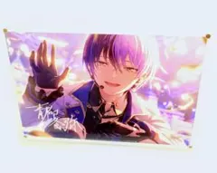 青柳冬弥 あんスタ コラボ 特典ブロマイド アクリルプレート & スタンド付き