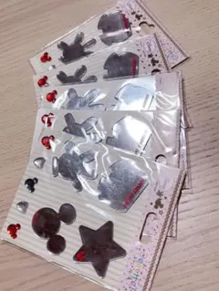 サンスター レトロ Disney ミラーステッカー
