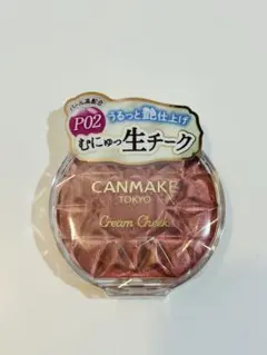キャンメイク むにゅっ生チーク(パールタイプ) / P02 ローズペタル