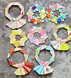 折り紙リースセット　多色