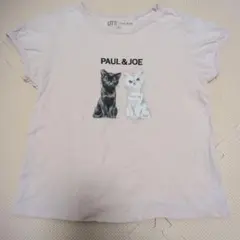 PAUL & JOE 猫プリント 半袖シャツ 120