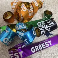 SUPER EIGHT GR8EST 銀テープ 5色セット