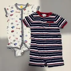ベビー ロンパース 2枚セット