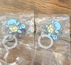 ポケモンへんしんが苦手なメタモンつやふるチャーム　ゼニガメ 2点セット