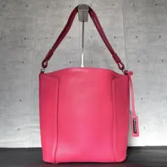 未使用級】MAURO GOVERNA レザー イエロー 2WAY ハンドバッグ - メルカリ