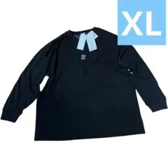新品タグ付✨　しまむら CLOSE-UP ACTIVE 長袖Tシャツ LL 黒のサムネイル