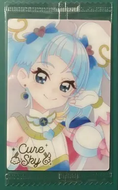 ひろがるスカイ！プリキュア キュアスカイ缶バッジ 全プリキュア展