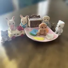 売り切り シルバニアファミリー 人形セット