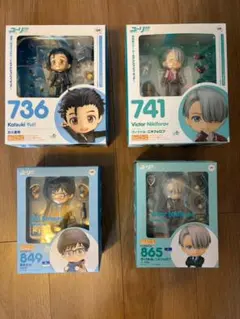 ユーリ!!! on ICE ねんどろいど　4点