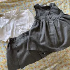 100センチ　ワンピース　ブラウス　セットアップ　お受験　フォーマル　正装