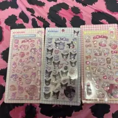 まとめ売り　硬めのボンボンドロップ風シール