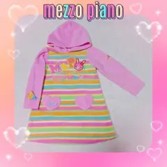 ❤メゾピアノ❤ミミポポ✨みみぽぽ✨フリースボーダー✨ワンピ✨平成レトロ✨❤
