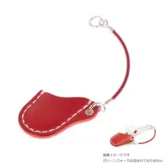 スコッティキャメロン グリーンフォーク 専用栃木レザーケース　赤革 X 白糸のサムネイル