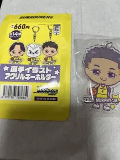 サンロッカーズ　選手イラストアクリルキーホルダー　トロイ・マーフィージュニア選手