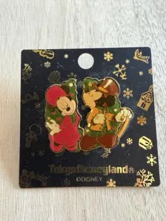 東京ディズニーランド ミッキー ミニー ピンバッジ