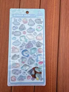 ボンボンドロップシール 正規品 海のいきもの サメ 水族館