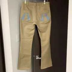 美中古 USED エイプ チャンピオンロゴ ベージュパンツ S - メルカリ