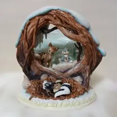 Olszewski　オルショウスキー　バンビ　フィギュア　置物 Olszewski オルショウスキー バンビ＆フラワー フィギュア 置物 - メルカリ