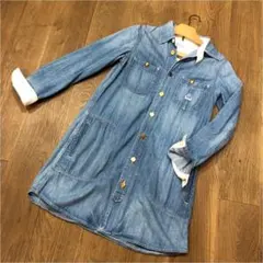 レディースS ROSSO × LEE  デニム ワーク ワンピ