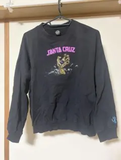 SANTA CRUZ クルーネック スウェット ブラック