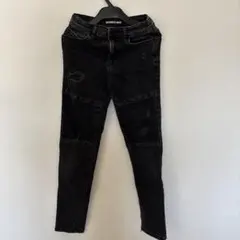 ZARA AUTHENTIC BIKER ブラックパンツ 13-14 cm