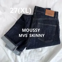 MOUSSYマウジー　デニム　MVS SKINNY ワンウォッシュ　27 日本製
